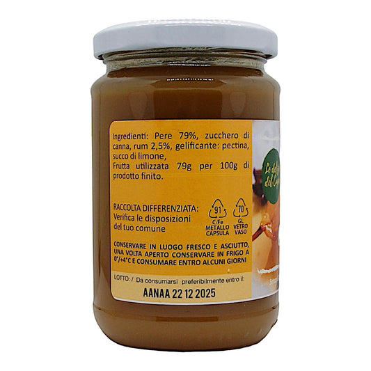 Extra Pear and Rum Jam 320g