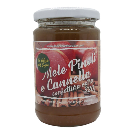 Confettura Extra Mele Pinoli e Cannella 320g